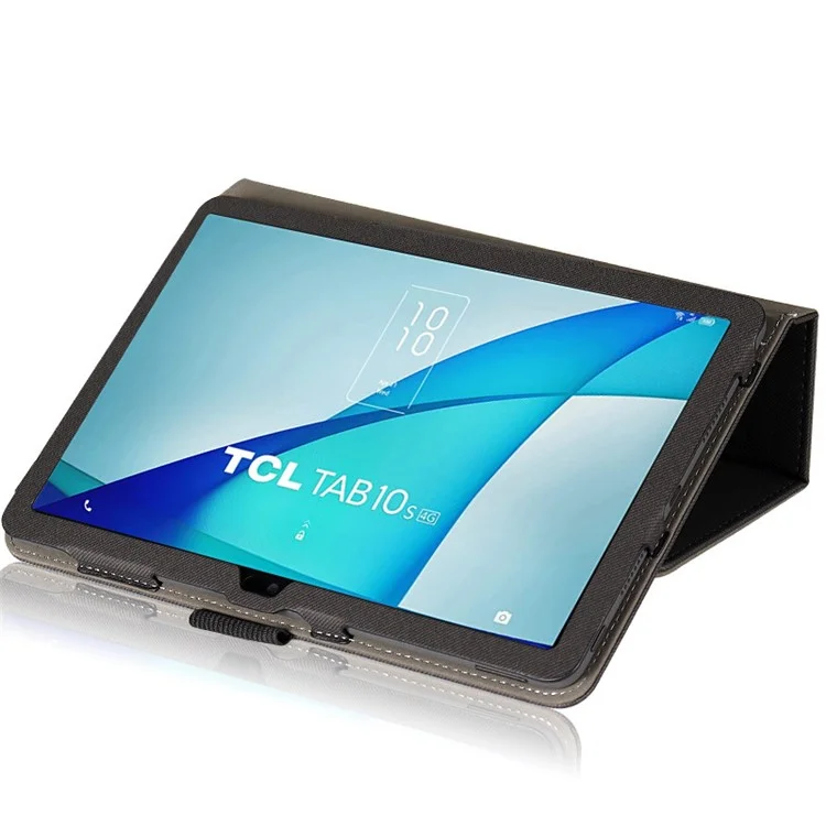 Funda de Tablet de Piel de PU para TCL NxtPaper 10s, Funda Protectora de Tacto Suave con Soporte de Pie