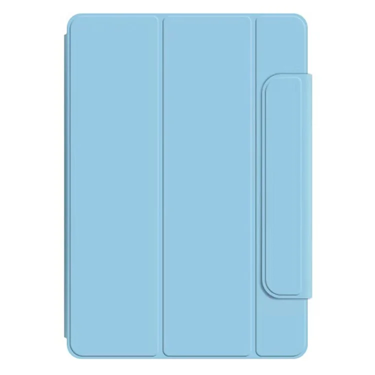 For Google Pixel Tablet Tri-fold Stand Cover PU Leather Magnetic Absorption Smart Tablet Case - Baby Blue