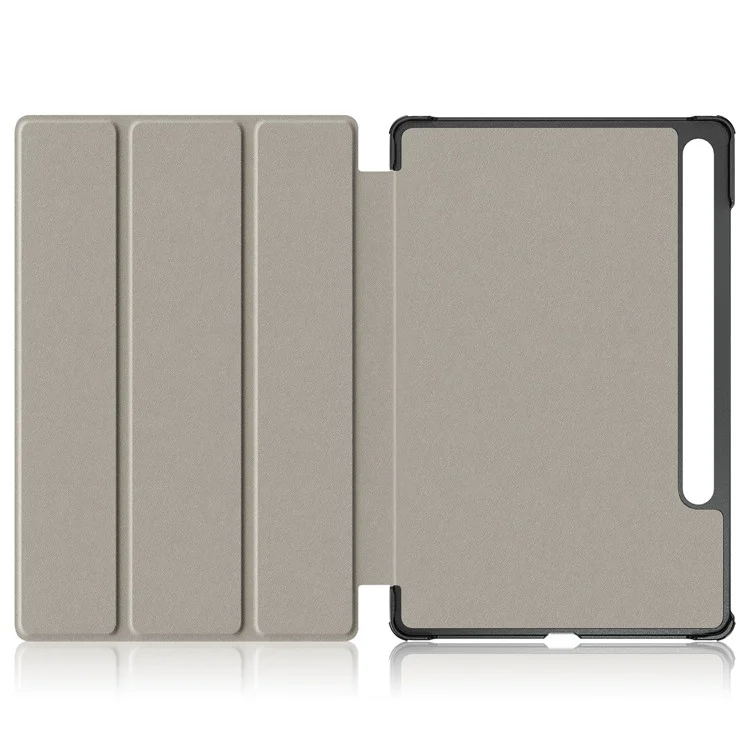 For Samsung Galaxy Tab S10+ Wi-Fi SM-X820 SM-X826B / Tab S9+ Tri-Fold Stand Cover PU Leather Pattern Printing Smart Tablet Case - Galaxy Tab S10+ Wi-Fi SM-X820 SM-X826B / 