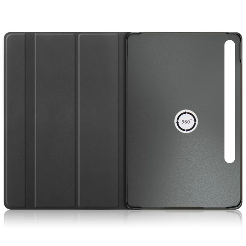 Funda Giratoria para Samsung Galaxy Tab S9 SM-X710, SM-X716B, SM-X718U Cuero PU Carcasa Táctil Inteligente para Tableta - Rosa