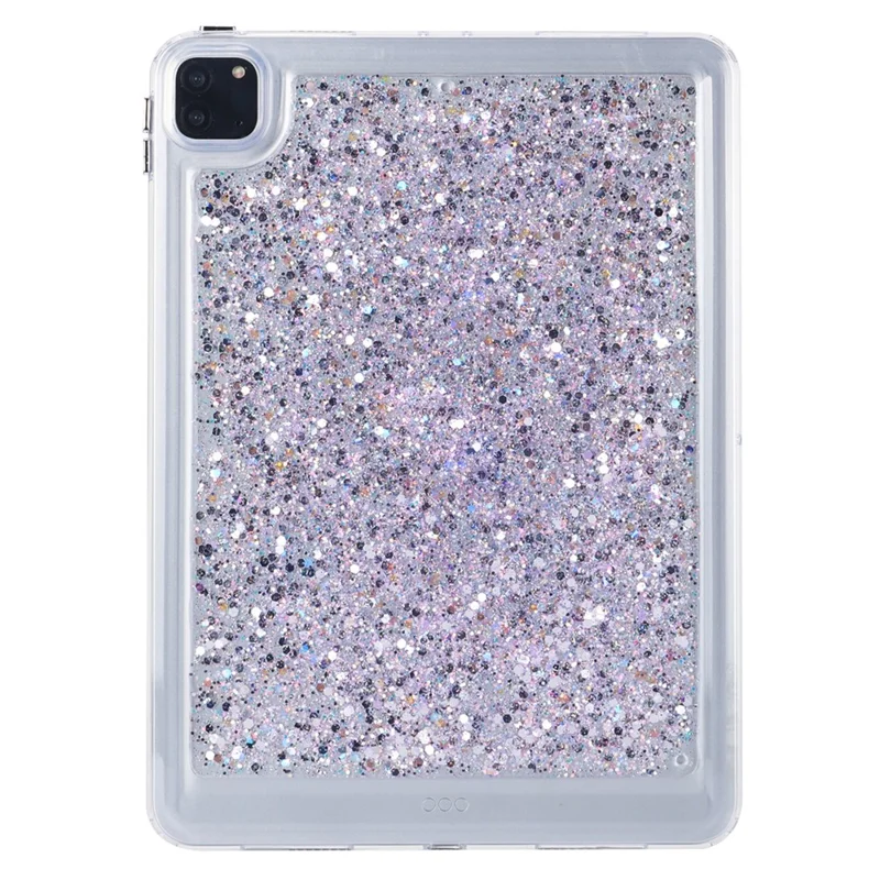 Pour Ipad Pro 11 (2018) (2020) (2021) (2022) Case de Tablette à Paillettes TPU + PC Couverture de Tablette de Protection - Style A