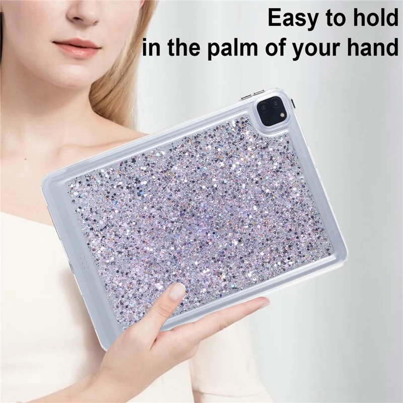 Para Ipad Pro 11 (2018) (2020) (2021) (2022) Case de Tableta Glitter TPU + PC Cubierta de Tableta de Protección de PC - Estilo A