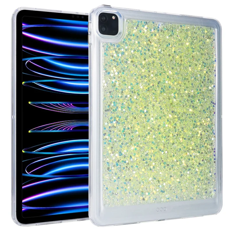 Funda con purpurina para iPad Pro 11 (2018) / (2020) / (2021) / (2022), funda protectora de tableta TPU + PC - Estilo E