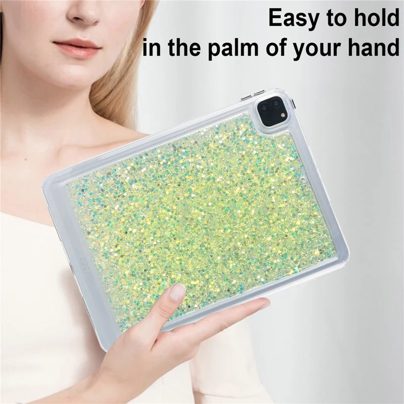 Funda con purpurina para iPad Pro 11 (2018) / (2020) / (2021) / (2022), funda protectora de tableta TPU + PC - Estilo E