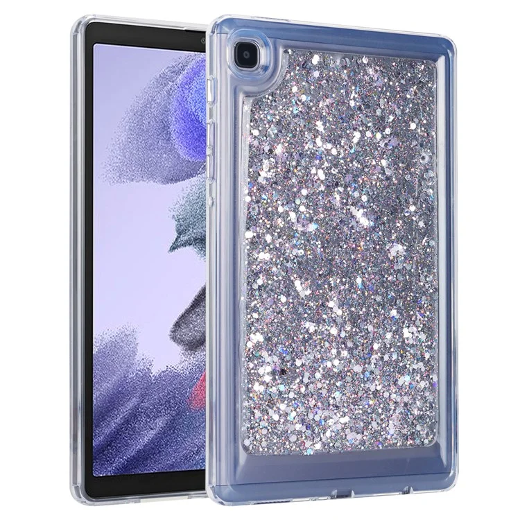 Per Samsung Galaxy Tab A7 Lite 8.7-inch T225 / T220 Anti-drop Protective Tablet Case Glitter TPU + PC Cover - Stile A