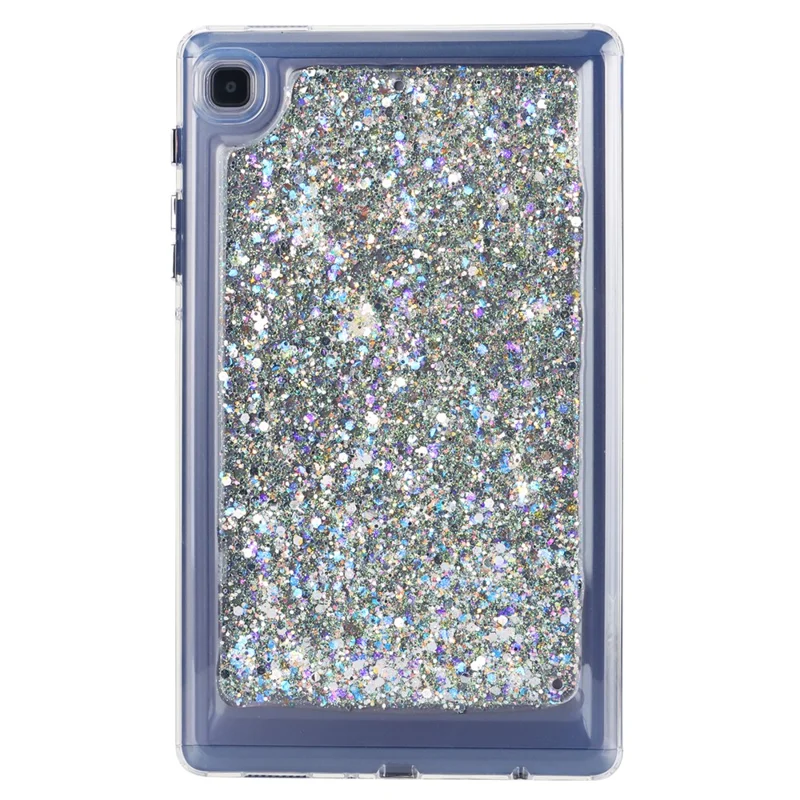 For Samsung Galaxy Tab A7 Lite 8.7-inch T225 / T220 Anti-drop Protective Tablet Case Glitter TPU + PC Cover - Style C