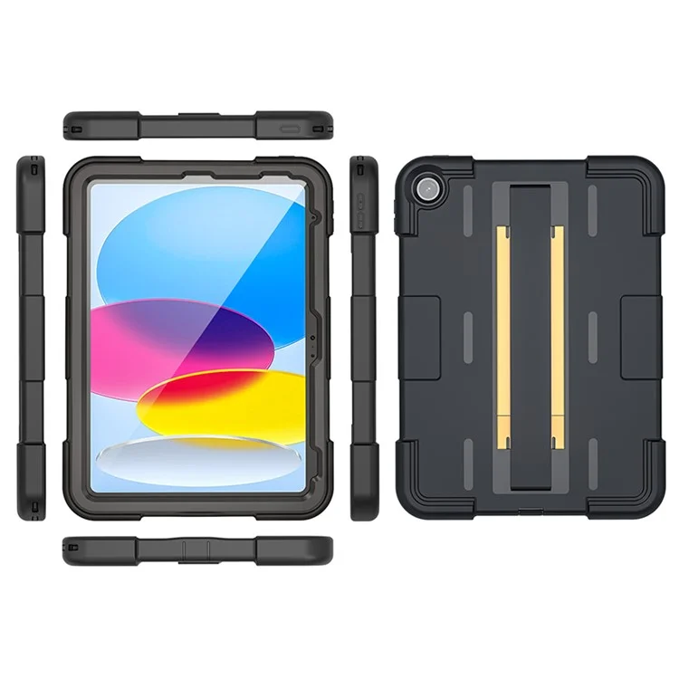 SP IP68 Waterproof Case for iPad (2025) / 10.9 (2022) Hand Strap Kickstand Full-Body Protective Cover with Screen Protector
