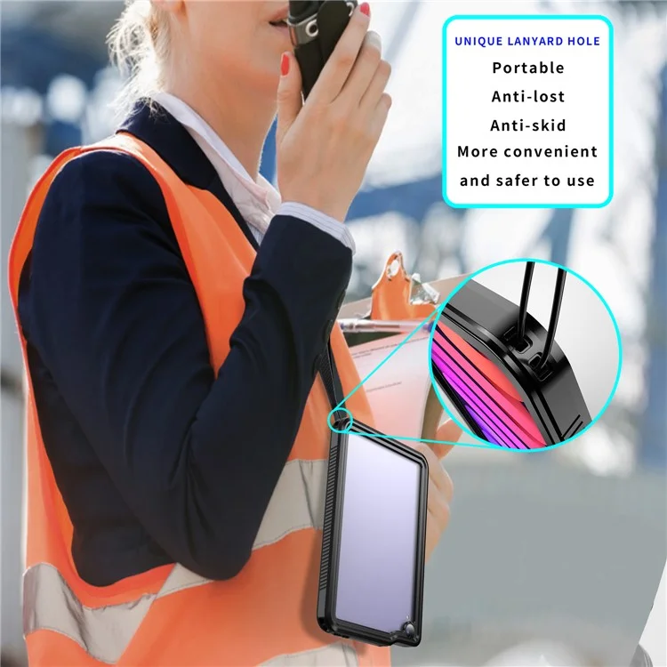 FS Tablet Case for iPad mini (2024) / mini (2021) IP68 Waterproof Shockproof Dustproof Kickstand Cover with Screen Protector