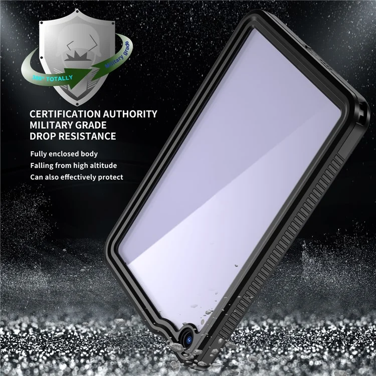 FS Tablet Case for iPad mini (2024) / mini (2021) IP68 Waterproof Shockproof Dustproof Kickstand Cover with Screen Protector