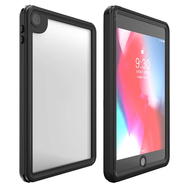 Étui Étanche à Tablette FS Pour Ipad Mini (2019) 7,9 Pouces IP68 Couverture de Protection à Poussière Complète IP68 Avec Protecteur D'écran