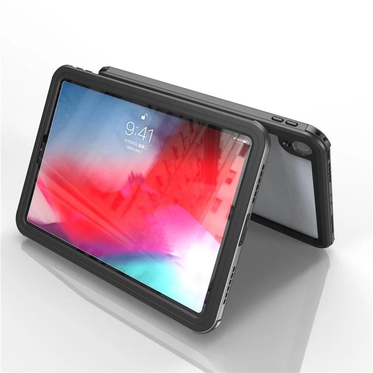 FS Full-Body Protective Case für iPad Pro 11-Zoll (2018), IP68 wasserdicht, stoßfest und staubdicht, Tablet-Hülle mit Bildschirmschutz