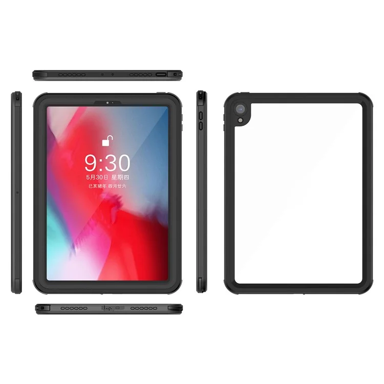FS Full-Body Protective Case für iPad Pro 11-Zoll (2018), IP68 wasserdicht, stoßfest und staubdicht, Tablet-Hülle mit Bildschirmschutz