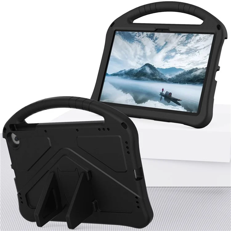Custodia protettiva EVA per Amazon Fire Max 11 / Google Pixel Tablet, impugnatura, supporto per tablet - Nero