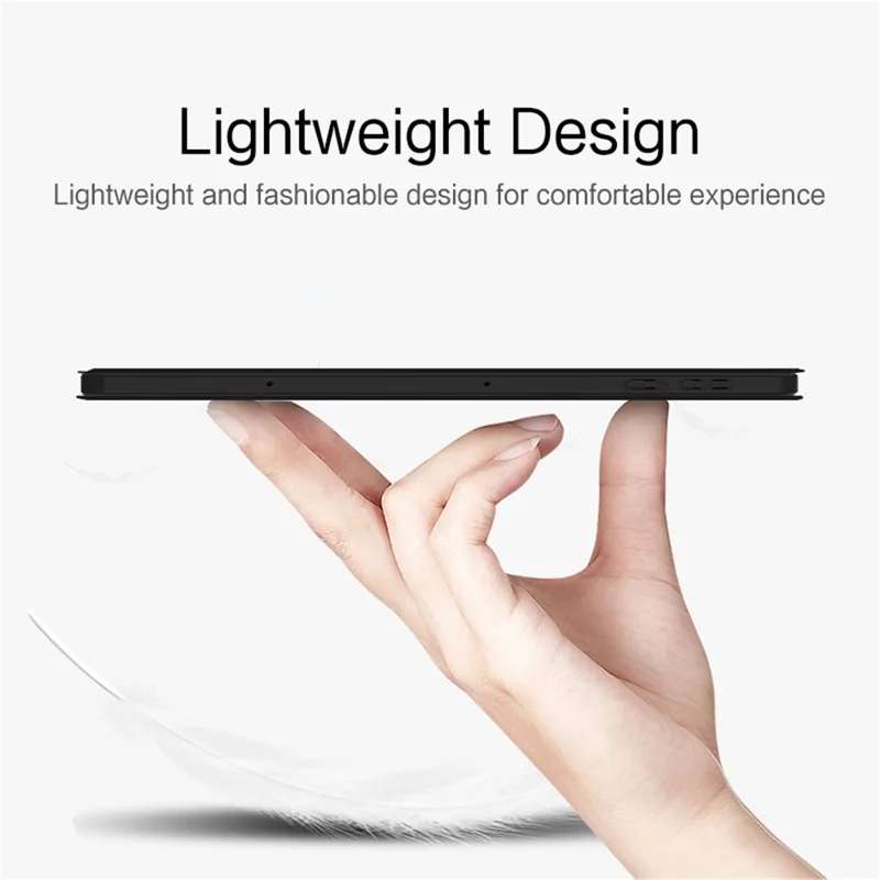 Trifold Stand Case for Honor Pad X9 / Pad X8 Pro , PU Leather Protective Tablet Cover - Purple