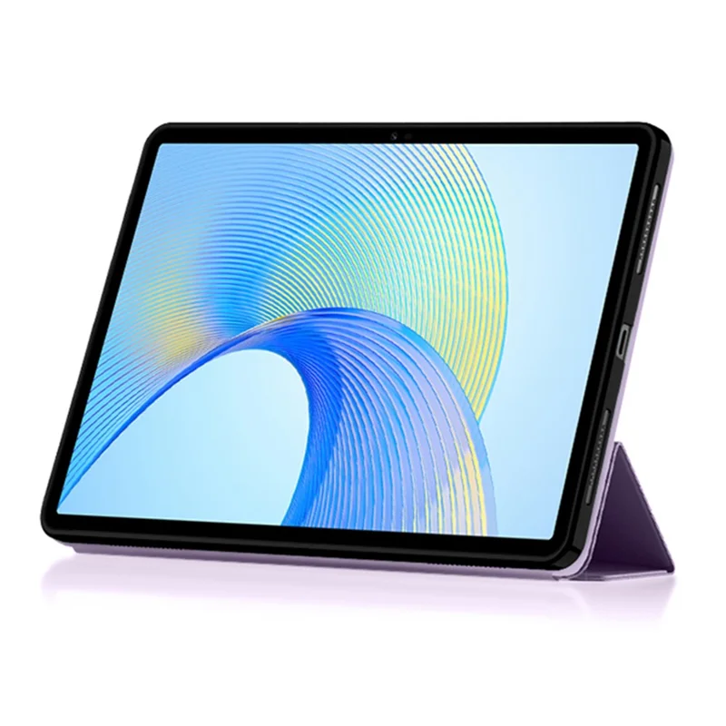 Trifold Stand Case for Honor Pad X9 / Pad X8 Pro , PU Leather Protective Tablet Cover - Purple