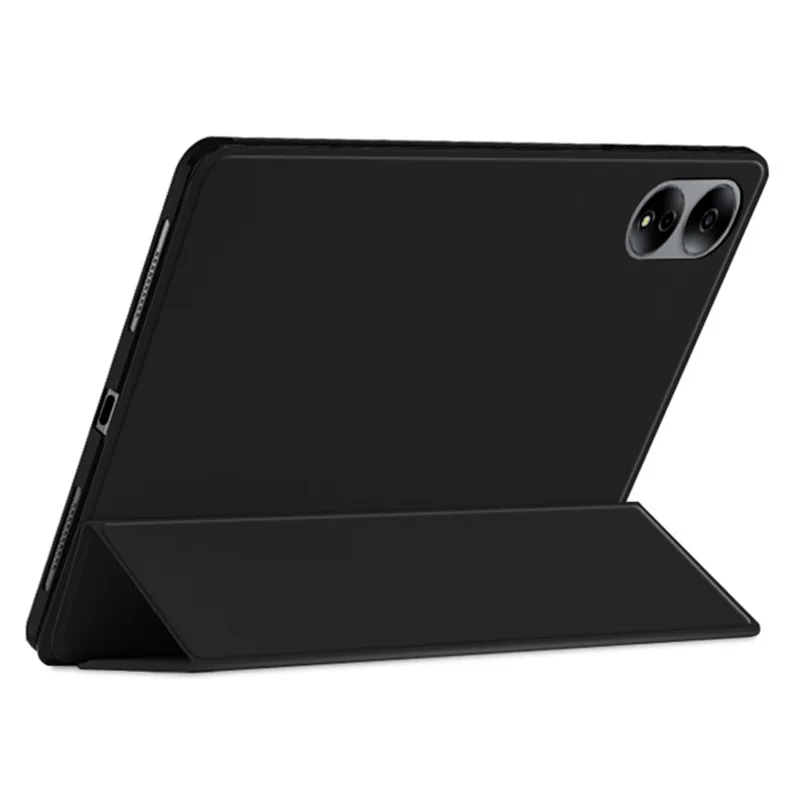 Custodia Smart Trifold Stand per Honor MagicPad 13, Custodia per Tablet in Pelle PU con Funzione Automatic Sleep/Wake - Nero