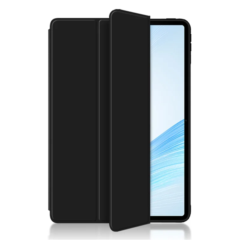 Custodia Smart Trifold Stand per Honor MagicPad 13, Custodia per Tablet in Pelle PU con Funzione Automatic Sleep/Wake - Nero