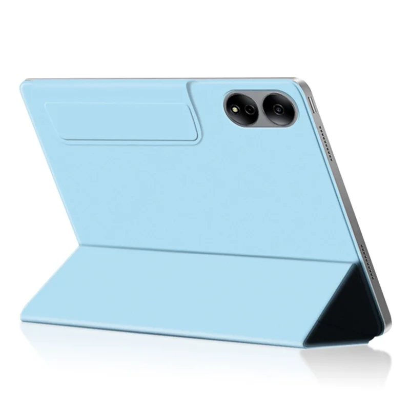 For Honor MagicPad 13 Trifold Stand Cover PU Leather Magnetic Folio Auto Sleep / Wake Tablet Case - Blue