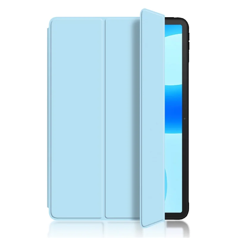 For Huawei MatePad 11.5 PU Leather Trifold Stand Cover Auto Sleep / Wake Protective Tablet Case - Blue
