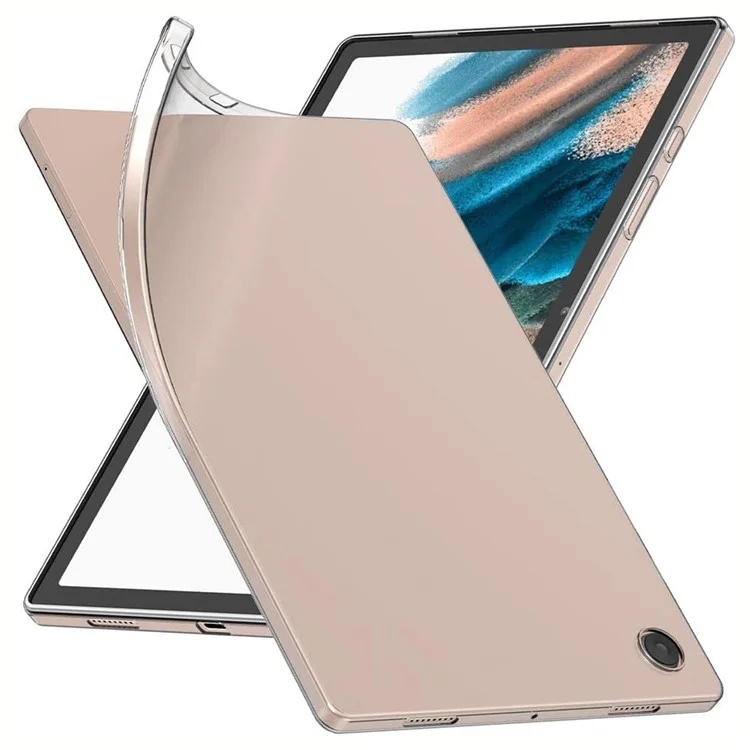 Für Samsung Galaxy Tab A8 10.5 (2021) / (2022) transparenter Tablet-Schutzhülle, flexibles TPU-Fallschutz-Gehäuse