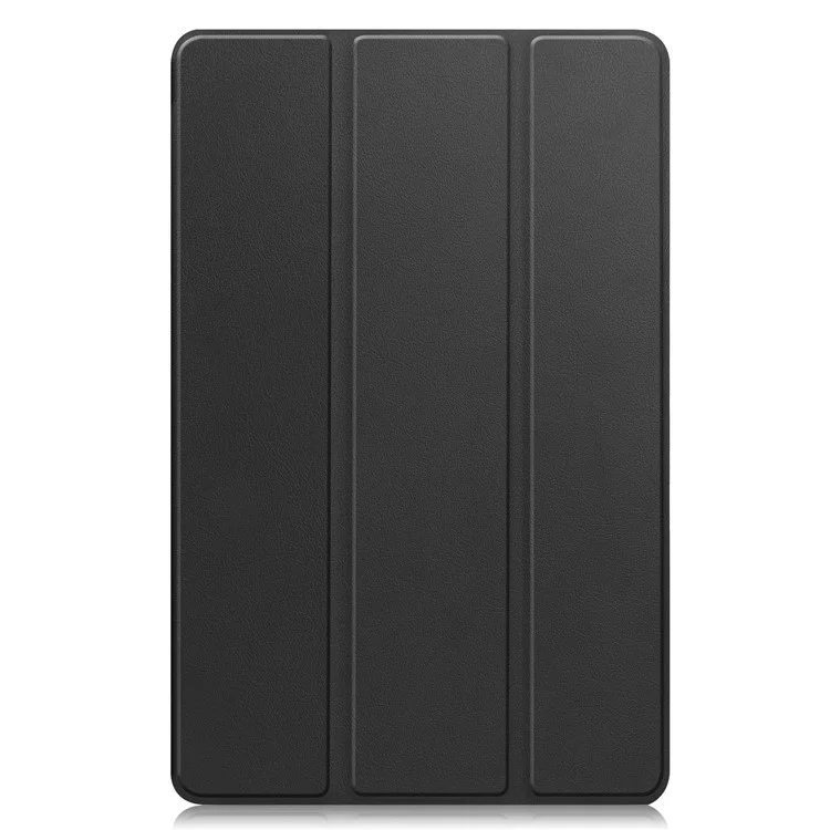 For Honor Pad X8 Pro Tri-Fold Stand Shell  Funda Protectora de Cuero PU con Cierre Automático de Reposo / Desbloqueo Tablet - Negro