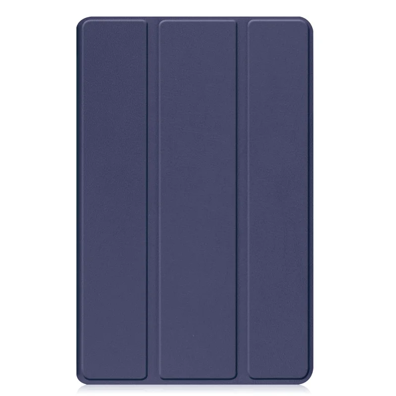 For Samsung Galaxy Tab A9 Tri-fold Stand PU Leather Tablet Case Full Protection Tablet Cover - Dark Blue