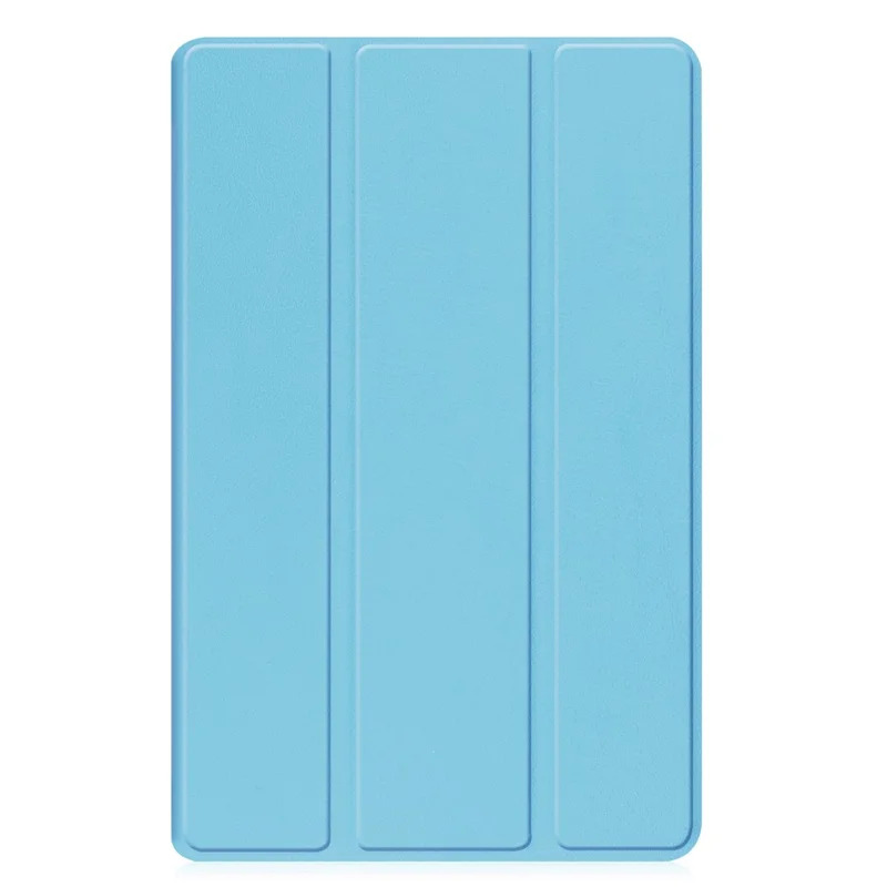 Para Samsung Galaxy Tab A9 Funda de Tablet Tri-fold Stand PU Cuero Protección Completa Funda de Tablet - Azul Cielo