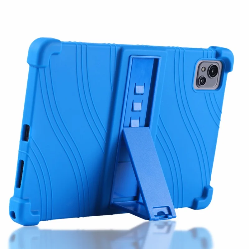 Para Blackview Oscal Pad 13 Capa de Tablete de Silicone PC Suporte Antiderrapante Protetora - Laranja