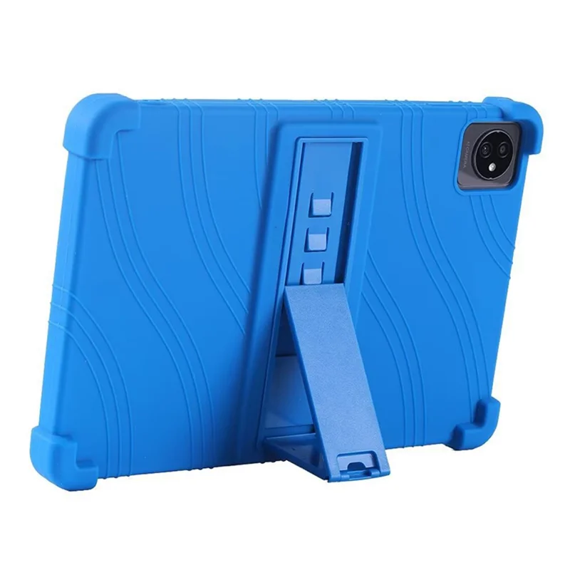 For Blackview Oscal Pad 60 PC Kickstand Tablet Case Soft Silicone Protective Cover - Purple