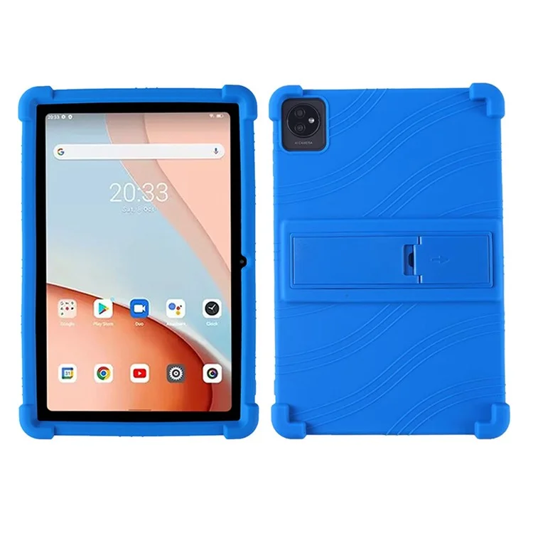 Per Blackview Tab 8 WiFi Anti-graffio Custodia Tablet PC Supporto Silicone Custodia Protettiva Tablet - Blu scuro