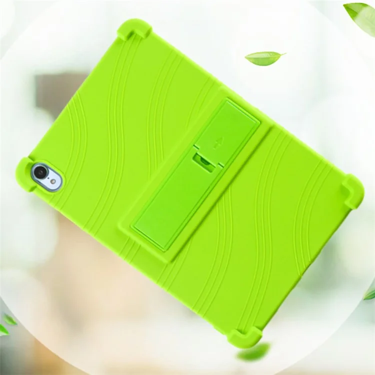 For Huawei MatePad 11.5 Anti-drop Protective Tablet Case PC Kickstand Silicone Tablet Back Cover - Dark Blue