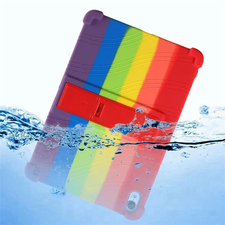 For Huawei MatePad 11.5 Anti-drop Protective Tablet Case PC Kickstand Silicone Tablet Back Cover - Dark Blue