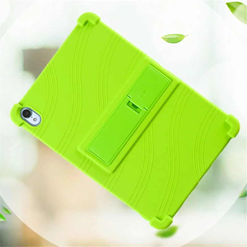 For Huawei MatePad 11.5 Anti-drop Protective Tablet Case PC Kickstand Silicone Tablet Back Cover - Green