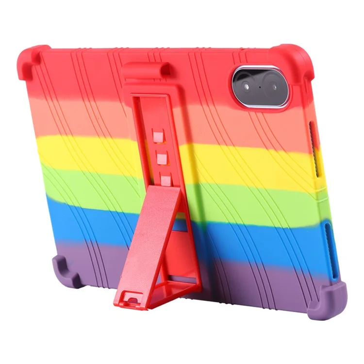 Чехол для планшета For Honor Pad V8 Pro ROD-W09 из мягкого силикона с подставкой и защитой от царапин - мультицвет