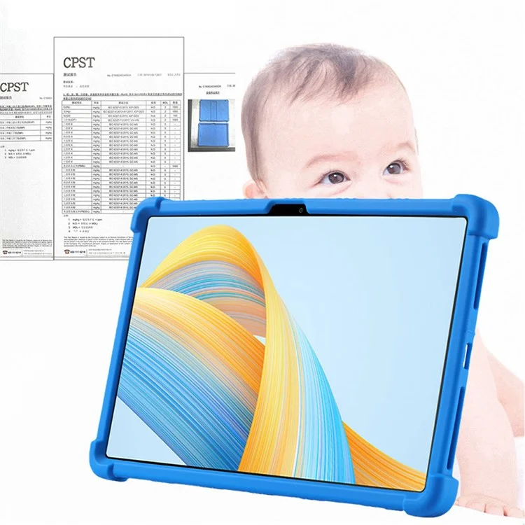Чехол для планшета For Honor Pad V8 Pro ROD-W09 из мягкого силикона с подставкой и защитой от царапин - мультицвет