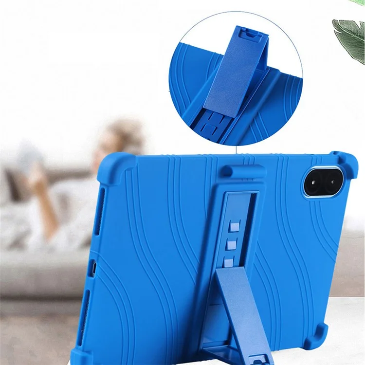 Чехол для планшета For Honor Pad V8 Pro ROD-W09 из мягкого силикона с подставкой и защитой от царапин - мультицвет