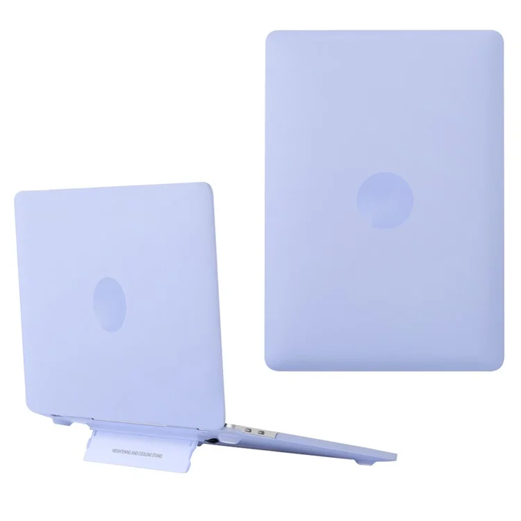 Для MacBook Air 13 дюймов (2013-2017) A1466 / (2010-2012) A1369 Чехол для ноутбука Рассеивание тепла Подставка-подставка PC Cover - Фиолетовый