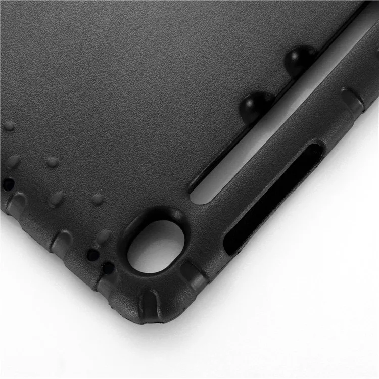 For Samsung Galaxy Tab S9 / S10 FE / S9 FE Protective EVA Kids Cover Handle Kickstand Shockproof Tablet Case - Black