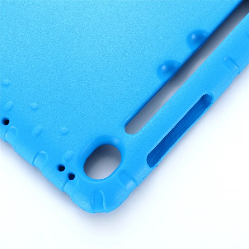For Samsung Galaxy Tab S11 / S10 Lite / S9 / S10 FE / S11 / S10 Lite / S9 FE Protective EVA Kids Cover Handle Kickstand Shockproof Tablet Case - Blue