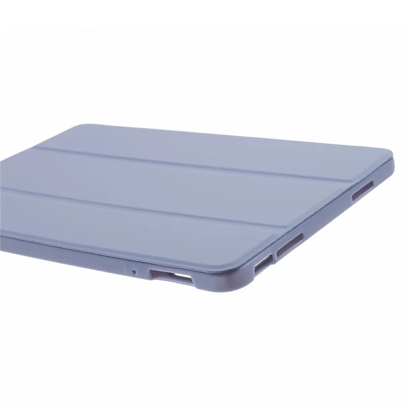 Per Xiaomi Pad 6 / 6 Pro Tri-Fold Stand Protective Cover PU Leather + Matte TPU Tablet Case - Baby Blue