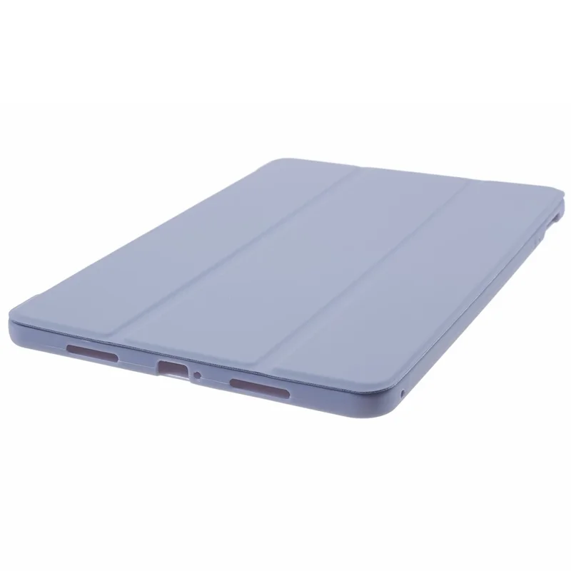 Per Xiaomi Pad 6 / 6 Pro Tri-Fold Stand Protective Cover PU Leather + Matte TPU Tablet Case - Baby Blue