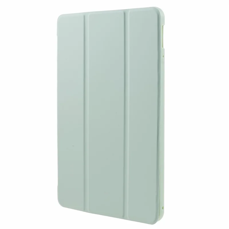 Für Xiaomi Pad 6 / 6 Pro Tri-Fold Stand Schutzhülle PU-Leder + matte TPU-Tablettenhülle - Hellgrün