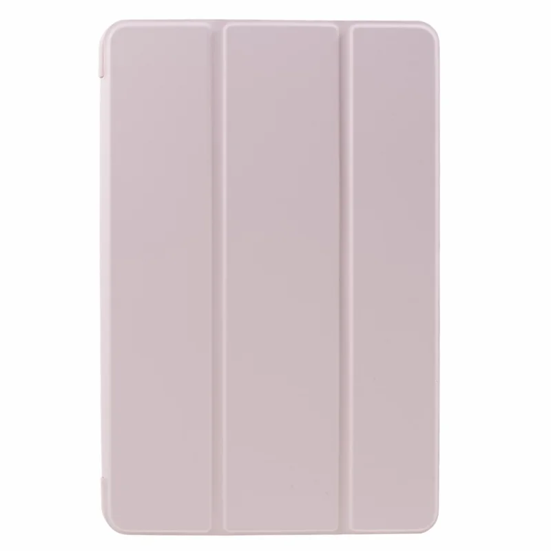 For Xiaomi Pad 6 / 6 Pro Tri-Fold Stand Protective Cover PU Leather + Matte TPU Tablet Case - Pink