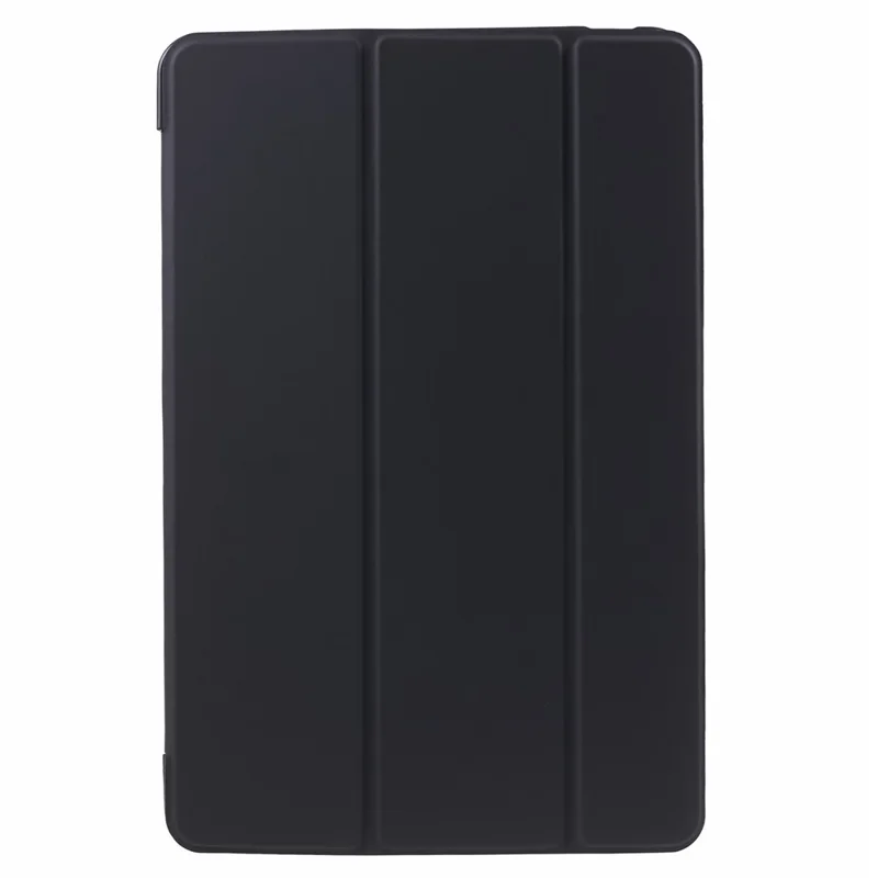 For Xiaomi Pad 6 / 6 Pro Tri-Fold Stand Protective Cover PU Leather + Matte TPU Tablet Case - Black