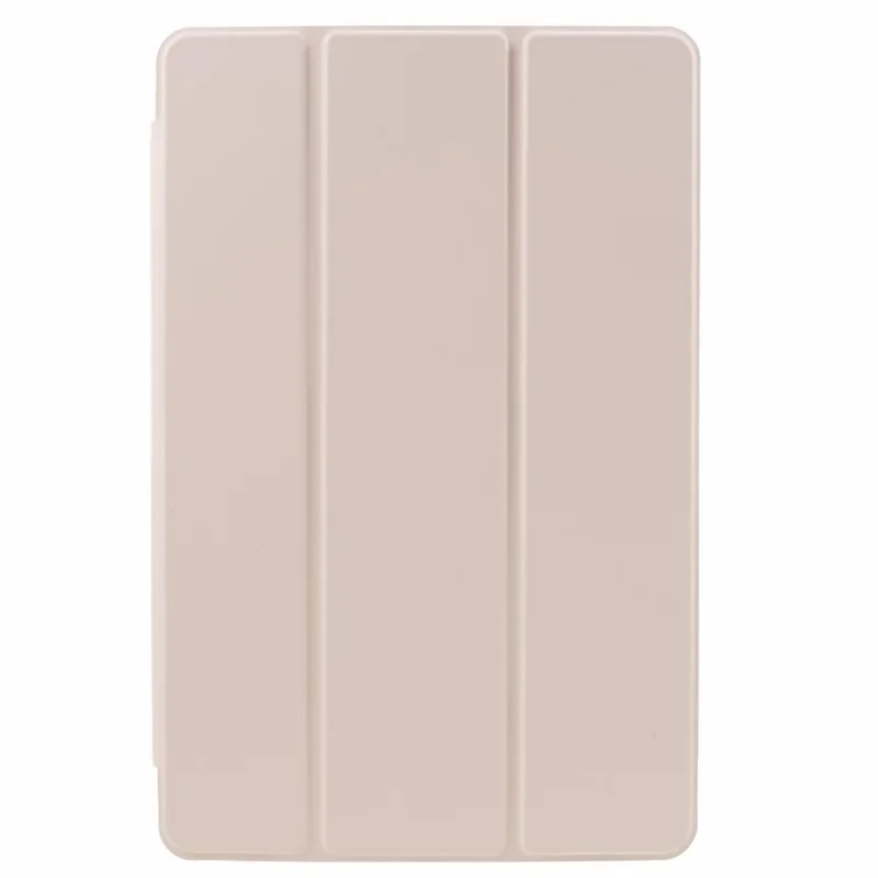 For Samsung Galaxy Tab S9 PU+Matte TPU Tablet Case Anti-Drop Protective Cover with Tri-Fold Stand - Pink