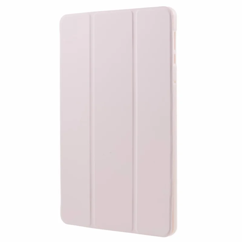 For Honor Pad X8 Pro / Pad X9 Protective Case Anti-Scratch PU+Matte TPU Tablet Cover with Tri-Fold Stand - Pink