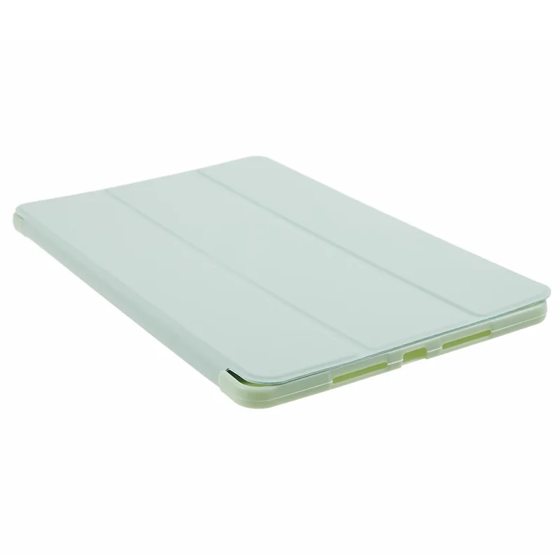 For Honor Pad X8 Pro / Pad X9 Protective Case Anti-Scratch PU+Matte TPU Tablet Cover with Tri-Fold Stand - Light Green