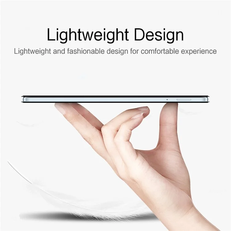 Для Xiaomi Pad 6 Max 14 Защитный чехол из противоударного ПУ-кожи с трехсторонней подставкой и магнитной защитой - черный