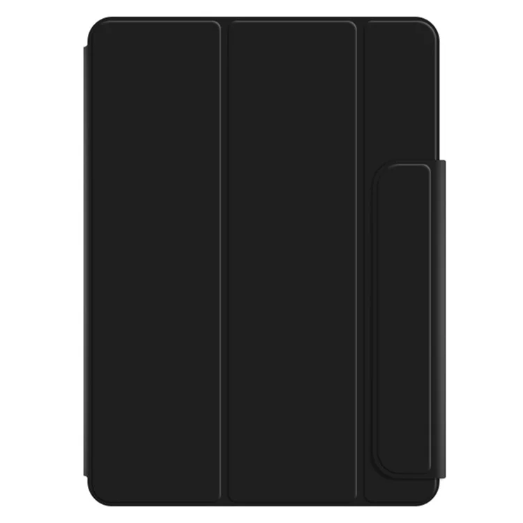 Para Xiaomi Pad 6 Max 14 Tri-fold Stand PU Leather Magnetic Absorption Tablet Case Auto Sleep / Wake Cover - Preto