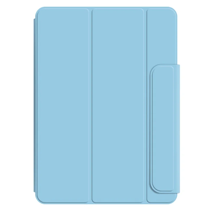 For Xiaomi Pad 6 Max 14 Tri-fold Stand PU Leather Magnetic Absorption Tablet Case Auto Sleep  /  Wake Cover - Blue